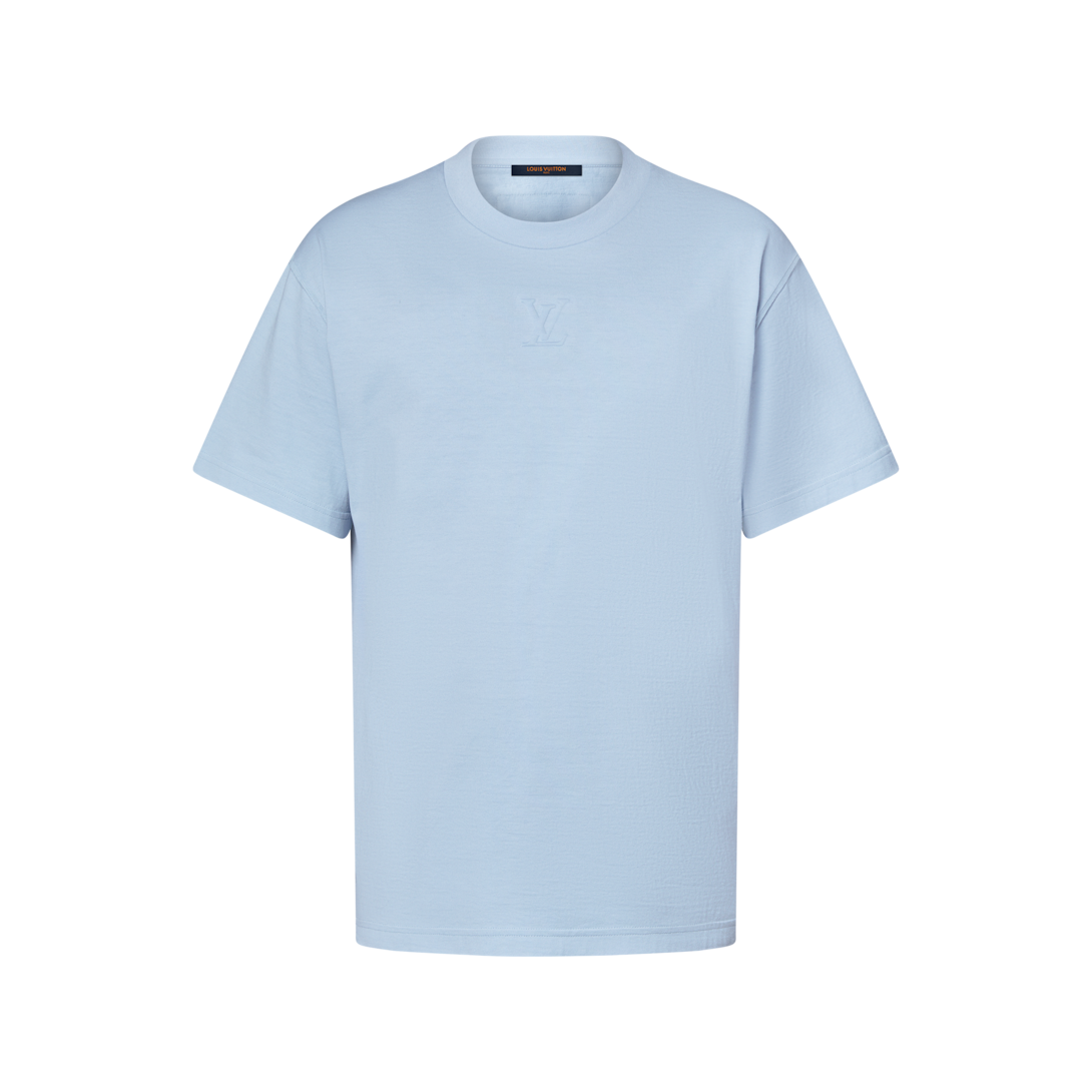 Embossed LV T-Shirt - Luxury Blue | LOUIS VUITTON